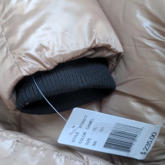 Point Zero Puffer Coat in Camel size XL - Picture 10 of 11